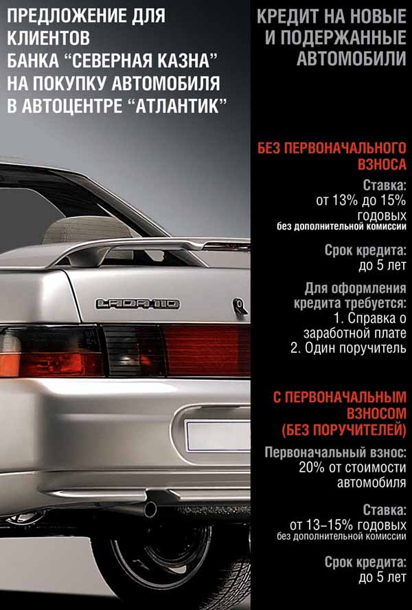 кредит комиссионных автомобилей